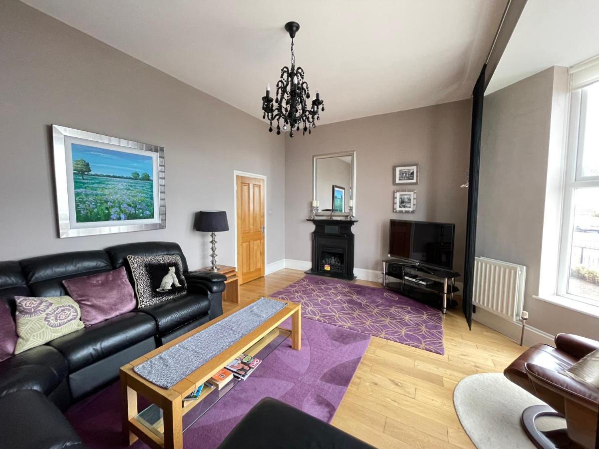 The Beach Front Apartment, Amazing Frontline Sea Views Tynemouth Eksteriør billede