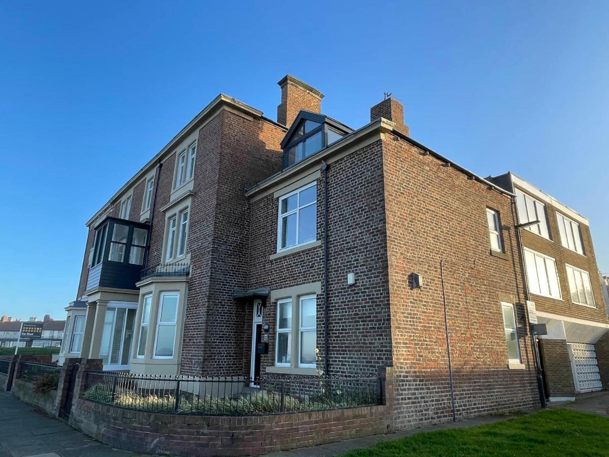 The Beach Front Apartment, Amazing Frontline Sea Views Tynemouth Eksteriør billede