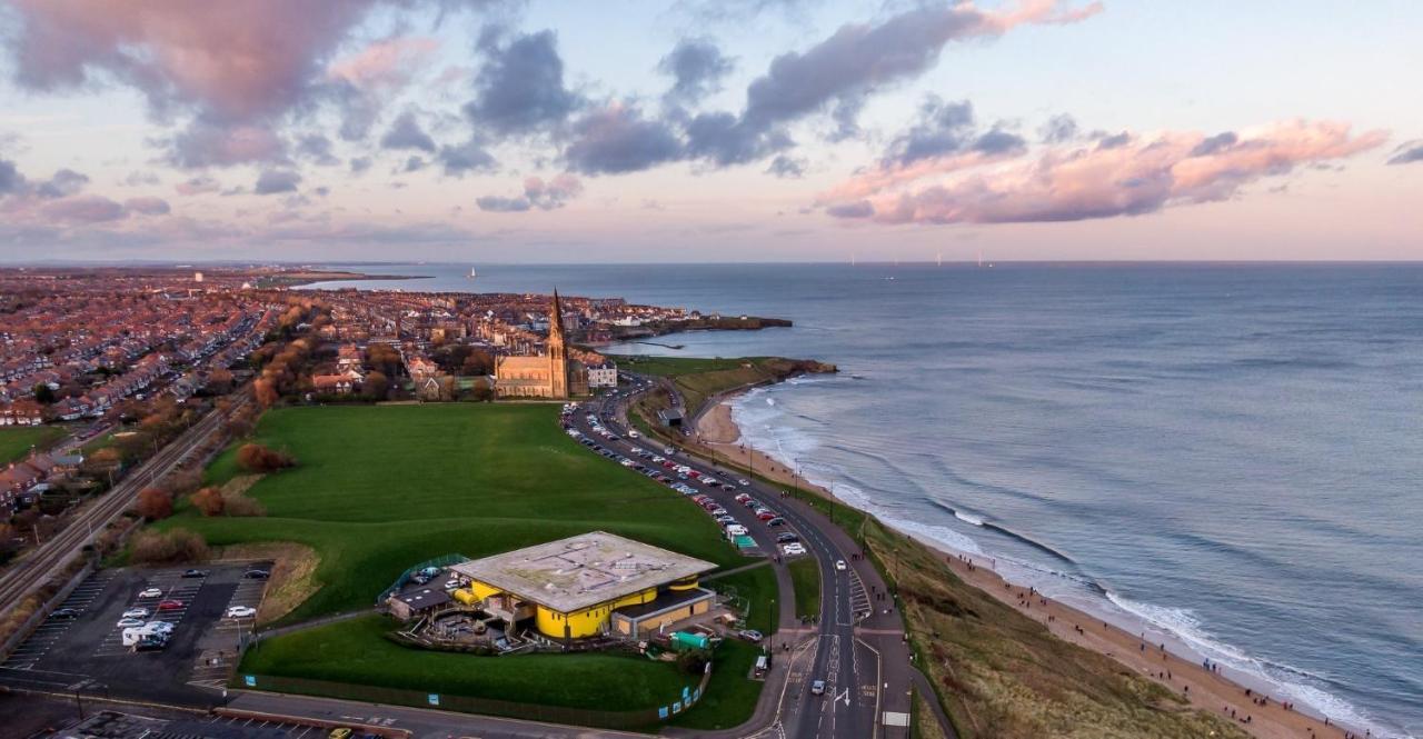 The Beach Front Apartment, Amazing Frontline Sea Views Tynemouth Eksteriør billede