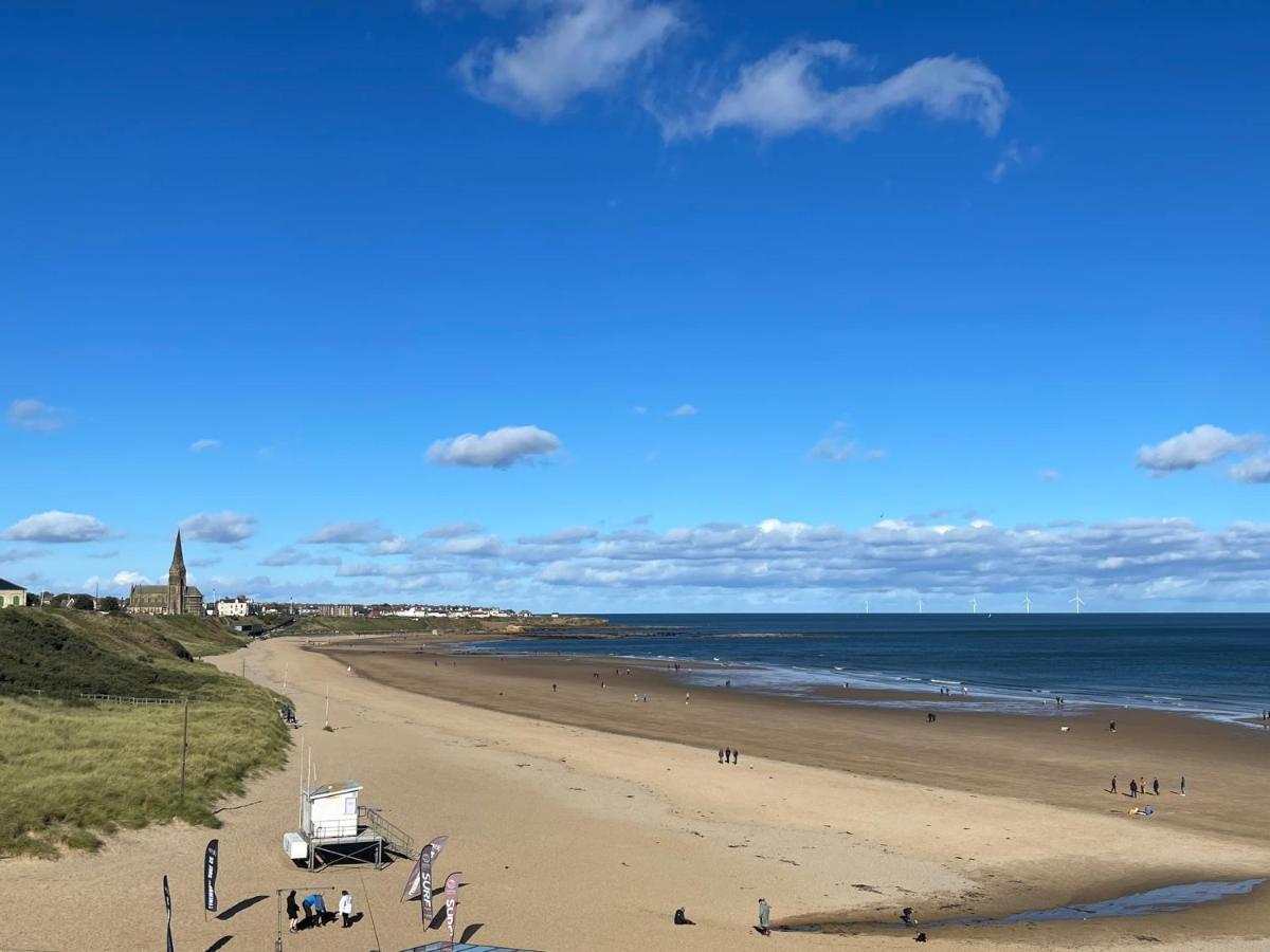 The Beach Front Apartment, Amazing Frontline Sea Views Tynemouth Eksteriør billede
