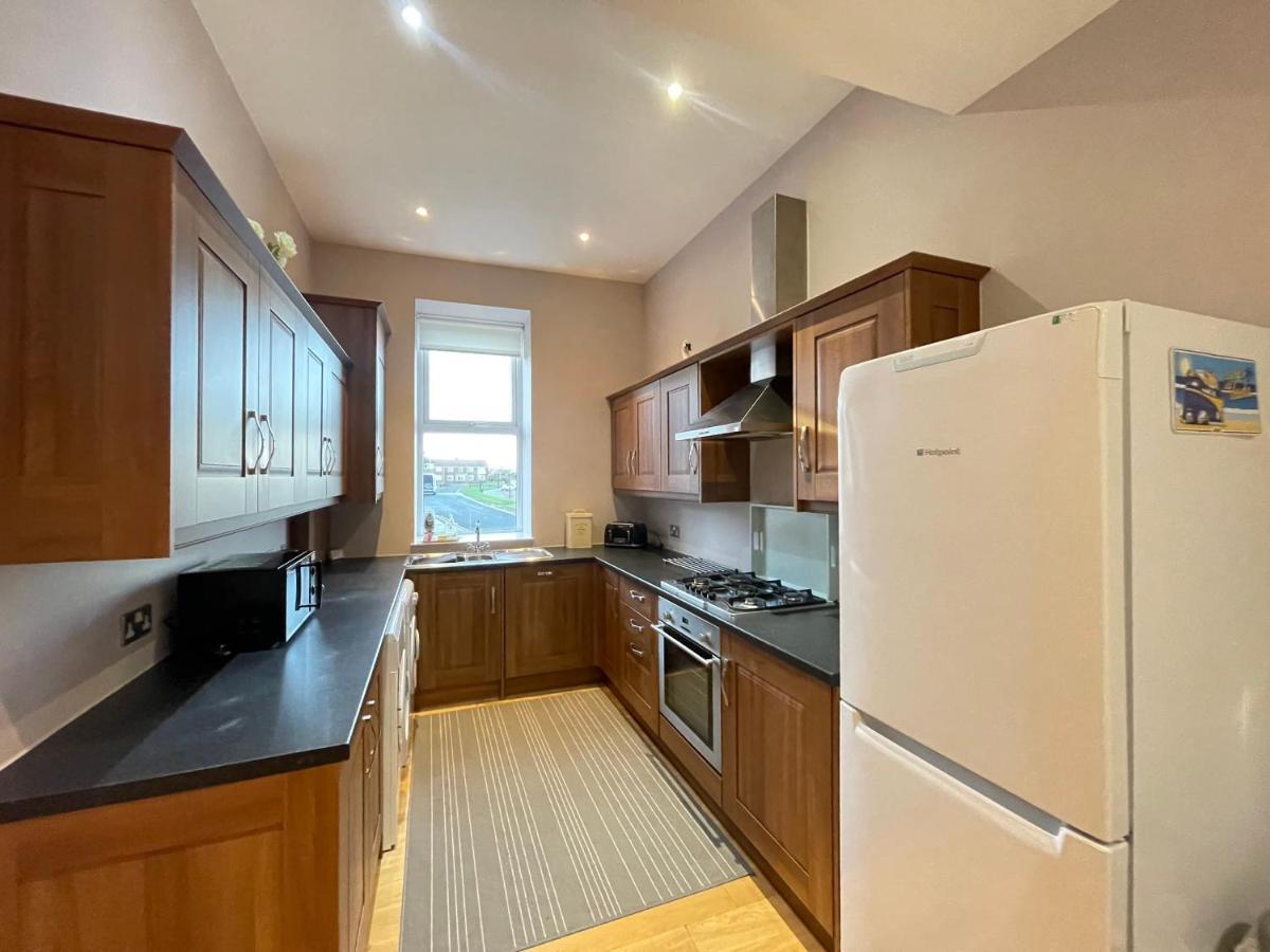 The Beach Front Apartment, Amazing Frontline Sea Views Tynemouth Eksteriør billede