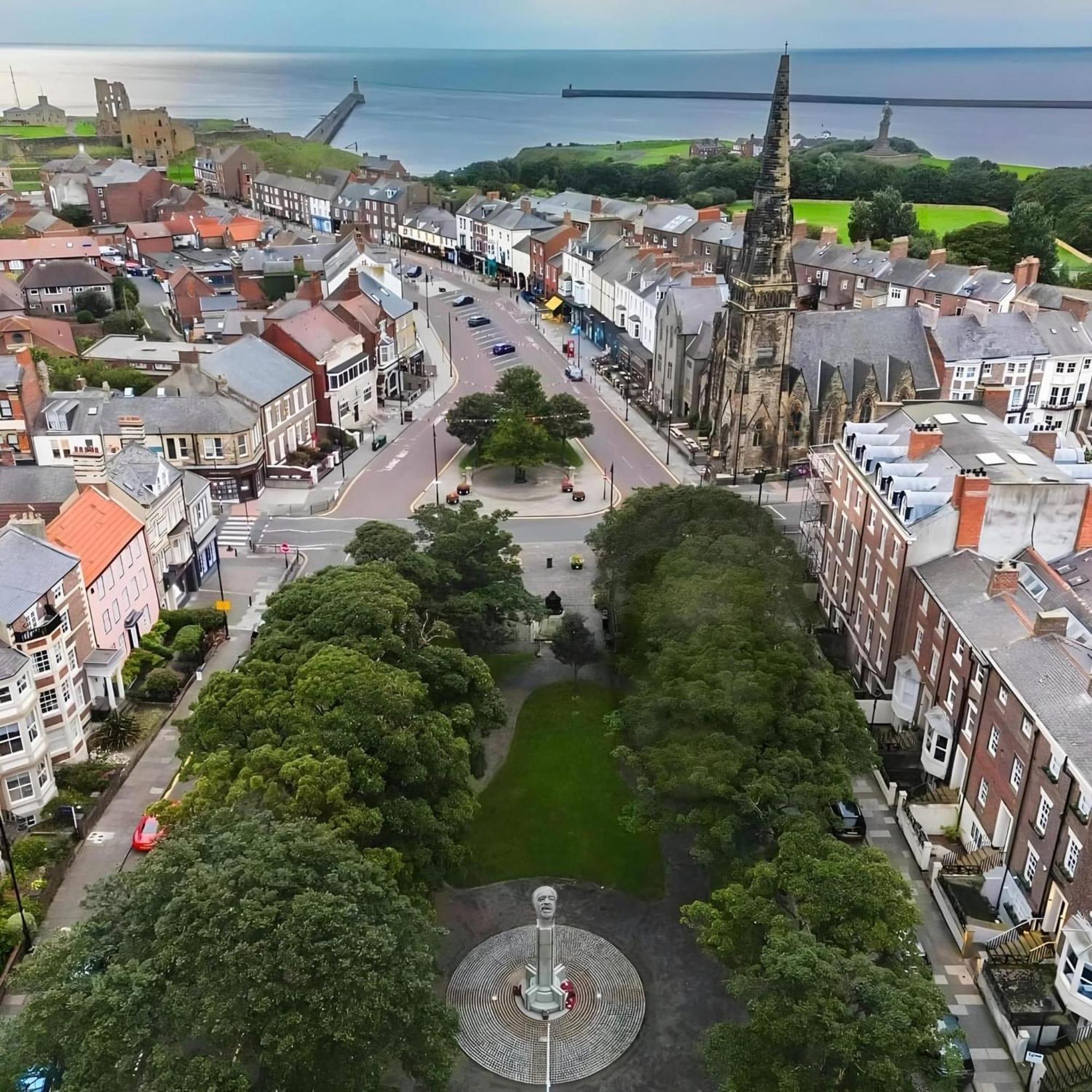 The Beach Front Apartment, Amazing Frontline Sea Views Tynemouth Eksteriør billede